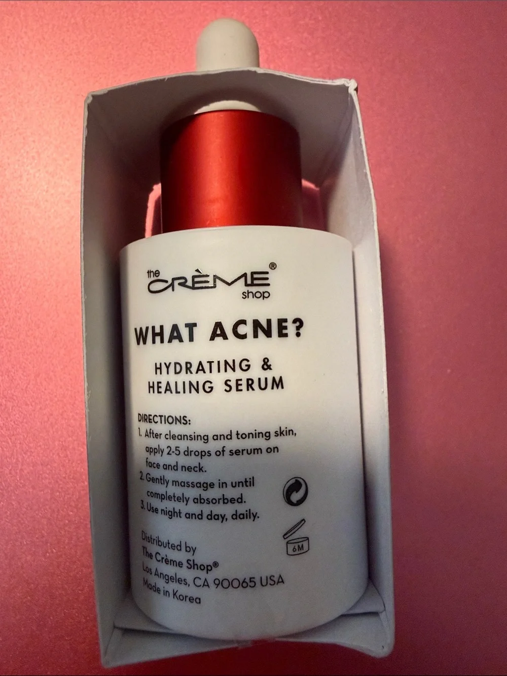 The Crème Shop What Acne? Hydrating & Healing Serum